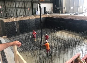 Basamento Macchinari industriali a Mantova